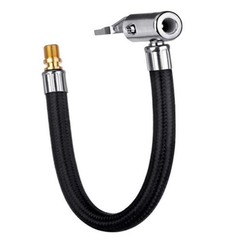 車 バイク空気入れエアーホース バルブ延長チューブ ポンプ延長ホース 32TPI/0.3インチ に対応ナッツ空..