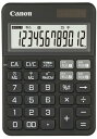 Canon カラフル電卓 抗菌仕様 KS-125WUC ファントムブラック (12桁/ミニ卓上サイズ/W税機能搭載)KS-125WUC-BK