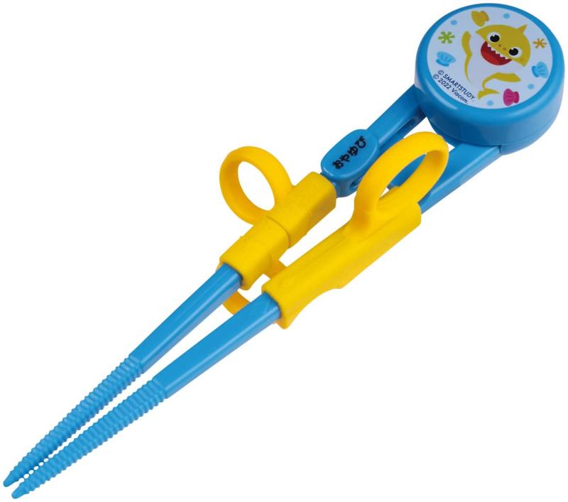 スケーター(Skater) 子供用 トレーニング箸 練習箸 14cm ベイビーシャーク 対象年齢2~7才 右手用 つま..