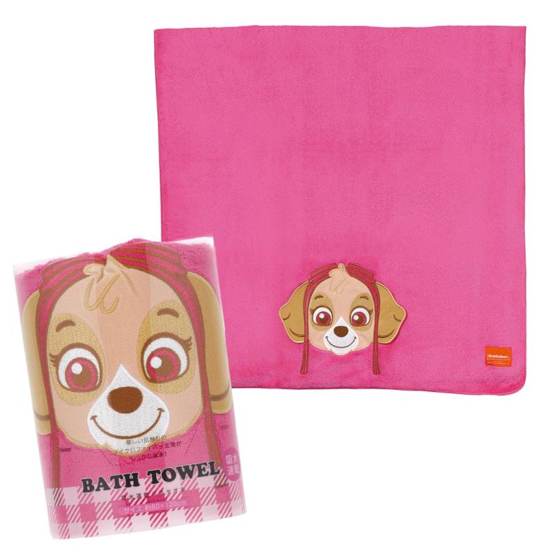 スケーター(Skater) 吸水 速乾 バスタオル パウ・パトロール スカイ 縦60×横120cm TODR1-A