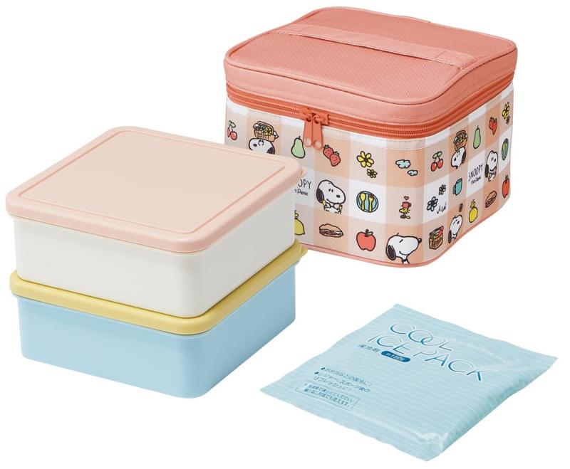 スケーター行楽弁当箱保冷バッグ付保...