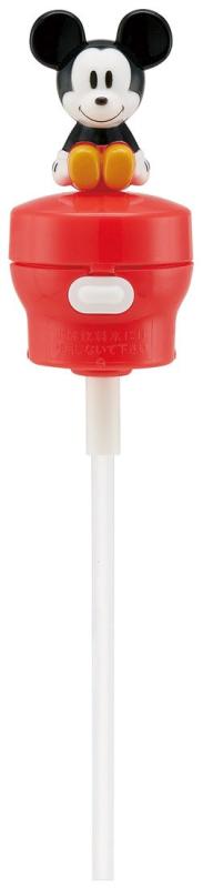 スケーター (skater) マスコット付 プッシュ式 ストローホッパーキャップ 350ml/500ml兼用 ミッキーマ..