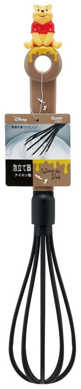 スケーター (skater) ナイロン製 泡立て器 ディズニー くまのプーさん KWM1-A