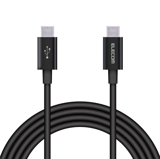 エレコム USBケーブル TypeC to TypeC PowerDelivery対応 【最大3Aで高速充電】準高耐久 USB2.0認証品 2.0m ブラック 【iPhone 16 シリーズ 対応検証済】 MPA-CCPS20PNBK エレコム USBケーブル TypeC to TypeC PowerDelivery対応 【最大3Aで高速充電】準高耐久 USB2.0認証品 2.0m ブラック 【iPhone 16 シリーズ 対応検証済】 MPA-CCPS20PNBK