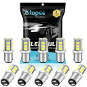 Alopee BA15D LED の球根の非極性の白 6500K 1004 1076 1142 のための 12V/24V DC/AC の取り替え RV の内部ライト キャンピングカーの電球 ボートのトレーラー ライト ナビゲーション ライト 18SMD