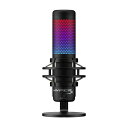 HyperX QuadCast S スタンドアロンマイク RGBライティング ストリーマー/コンテンツクリエーター/ゲーマー向け/PC,PS4使用可能 HMIQ...