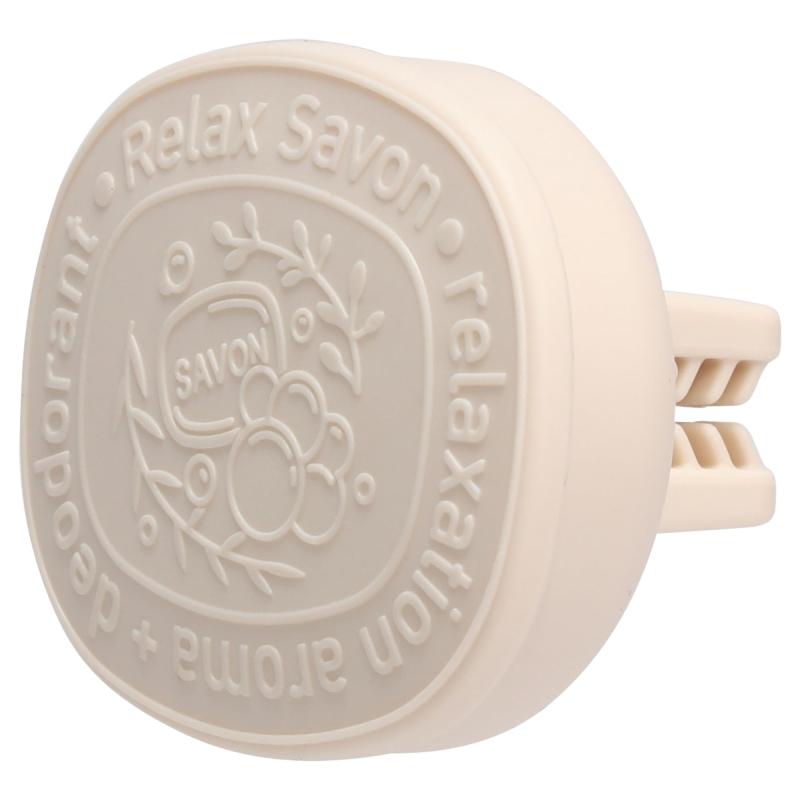 カーメイト(Carmate) 車 用 芳香剤 リラックスサボン クリップ ベルガモットサボン エアコン クリップ取付 心ほぐれる、せっけんの香り H1685