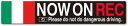 セイワ(SEIWA) 車用 マグネットステッカー ドライブレコーダー フラッグメッセージサインNOW ON REC イタリア IMP052 1枚入り 録画中 注意喚起 カー用品(2)