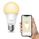 TP-Link Tapo スマート LED ランプ 調光タイプ 電球色 E26 800lm Echo シリーズ/Google ホーム 対応 追加機器不要 Tapo L510E/A
