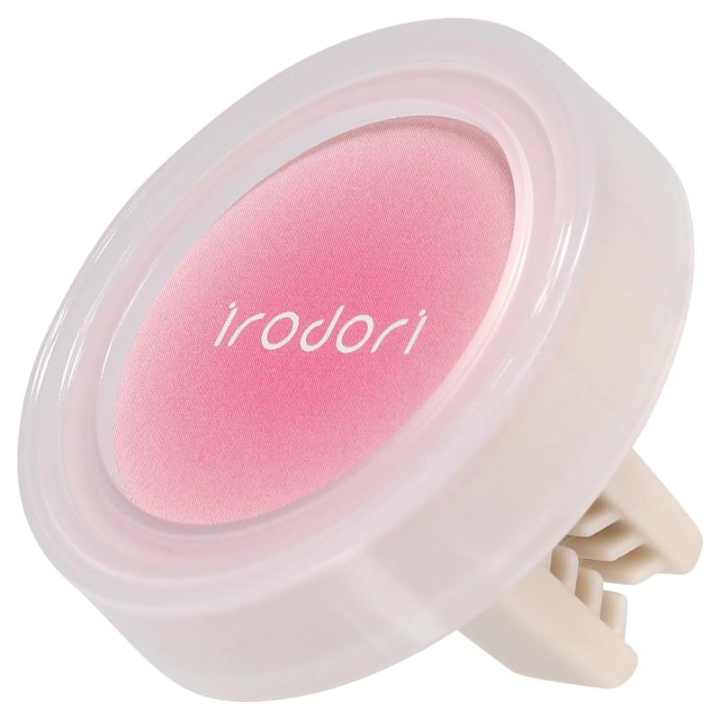 カーメイト(Carmate) 車 用 芳香剤 イロドリ クリップ フレグランス ラッキーブーケ エアコン 吹き出し口 ふんわりホワイトローズの香り H1854