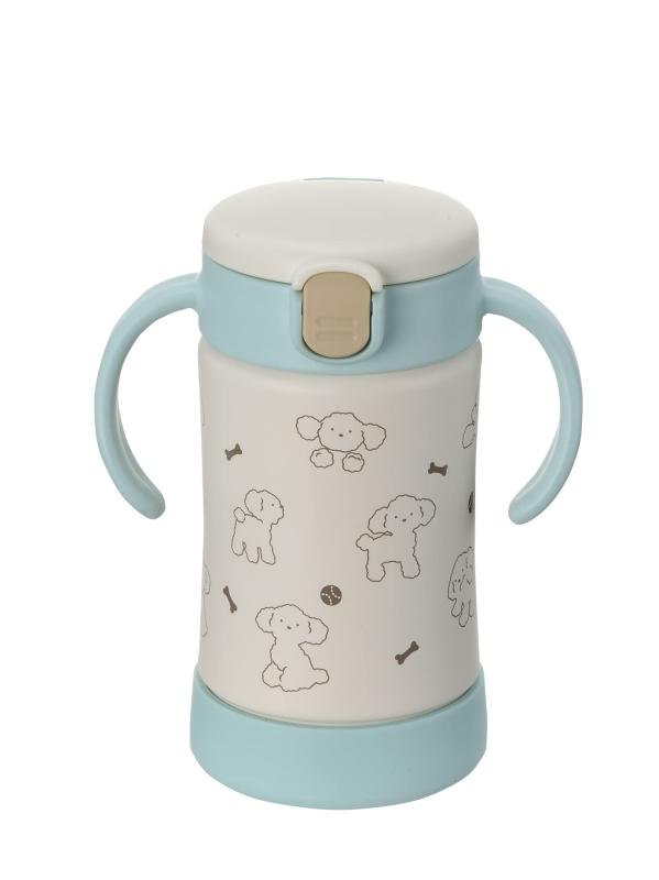リッチェル トライ 保冷ストローマグSD ライトブルー 1個 300ml 7カ月