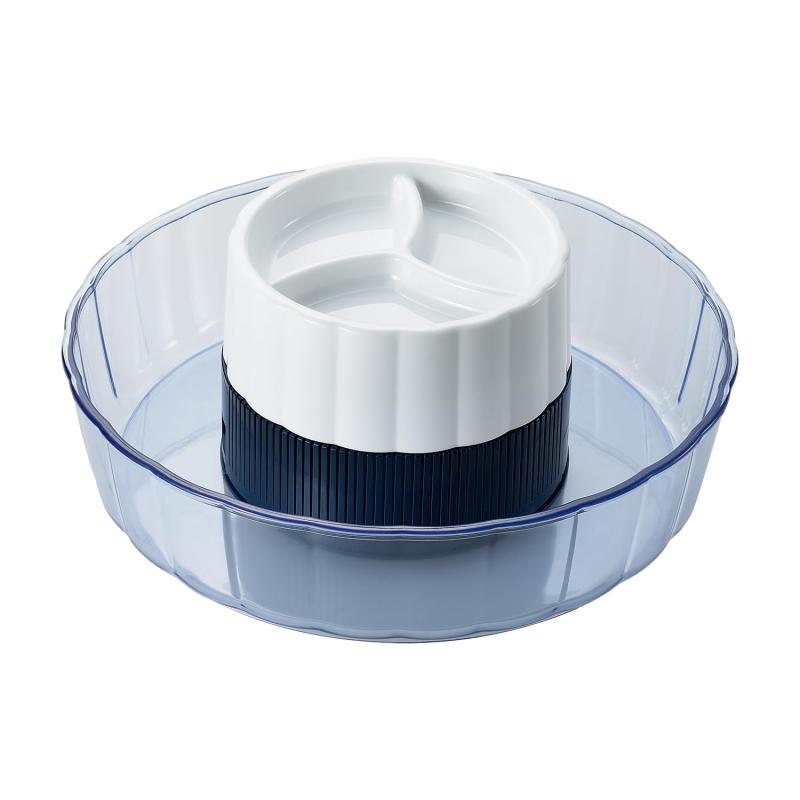 パール金属 そうめん 流し器 流しそうめん 薬味皿付 1～3人用 涼味家 D-6795