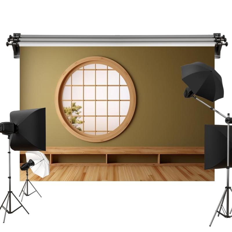 Kate 3x2m 背景布 七五三 成人式 和室 写真 背景 スタジオ 撮影用 道具 カスタマイズ可能な背景