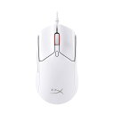 HyperX Pulsefire Haste 2ゲーミングマウス ゲーマー向け 超軽量53グラム 高精度 ホワイト 6N0A8AA(2)