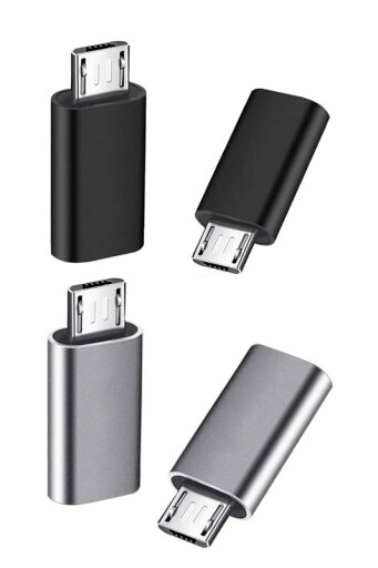 マイクロUSB変換アダプター タイプC Micro USB 変換アダプタ 4個入り Type C メス to Micro USB オス 変換コネクタ 充電とデータ転送 Galaxy、Nexus、Xperia、HUAWEI等Micro USB設備対応 ( マイクロUSB変換アダプター タイプC Micro USB 変換アダプタ 4個入り Type C メス to Micro USB オス 変換コネクタ 充電とデータ転送 Galaxy、Nexus、Xperia、HUAWEI等Micro USB設備対応 (