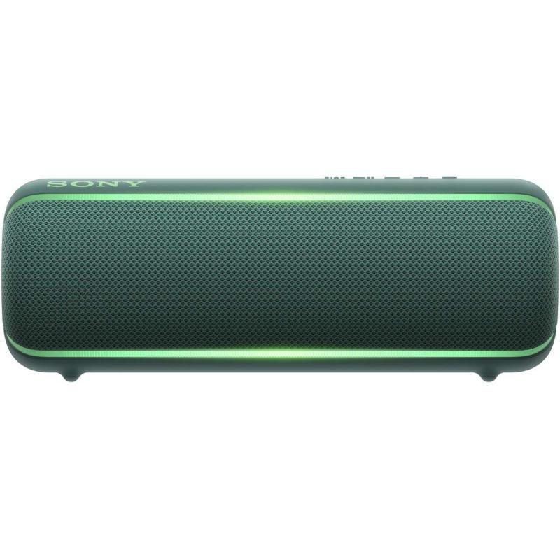 ソニー ワイヤレスポータブルスピーカー SRS-XB22 : 防水 / 防塵 / 防錆 / Bluetooth / 重低音モデル / マイク付き/ 最大12時間連続再生 2019年モデル / マイク付き/ グリーン SRS-XB22 G