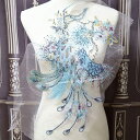 【200-8】 装飾パーツ モチーフ 刺繍モチーフ 衣装モチーフ 衣装パーツ レースモチーフ 花モチーフ チュールモチーフ レオタード 社交ダンス ドレスなど...