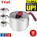 (土・日発送可)送料無料 ティファール T-fal オプティスペース IHステンレス マルチポット 16cm G74683 G74783 G75183 IH・ガ...
