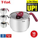 (土・日発送可) ティファール T-fal オプティスペース IHステンレス マルチポット 16cm G74683 G74783 G75183 IH・ガス火対応...
