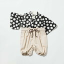 お気軽おめかし袴カバーオール / KIMONO ロンパース キッズ服 子供服 ベビー服 おしゃれ かわいい ブラック/マスタード/ピンク/レッド 60/70/8...