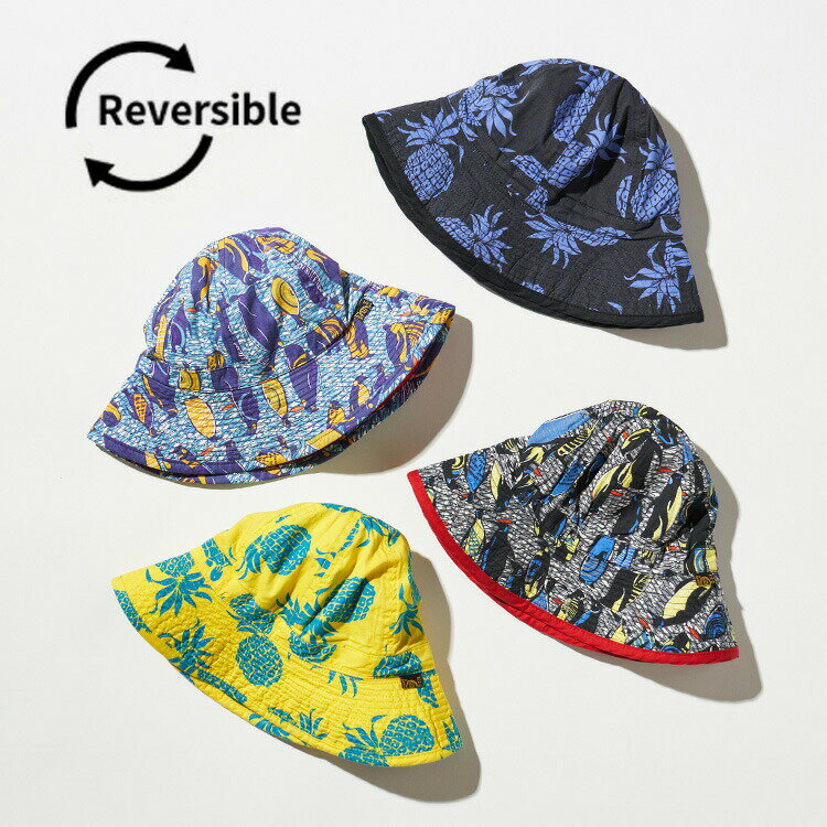 スーパーSALE半額+ポイントUP!どっちもモテモテリバーシブルハット /エフオーキッズ 子供 男の子 帽子 公園 夏用 お出かけ アウトドア 日よけ 日焼け対策 柄 無地 贈答品 JGS アパレルクーポン対象