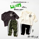 （20％OFF）子供服 ルームウェア パジャマ(男児)（メール便）/ Ampersand（アンパサンド） 男の子 トレーナー キッズ ベビー かわいい おしゃれ 秋 エフオー FO 80cm 90cm 100cm