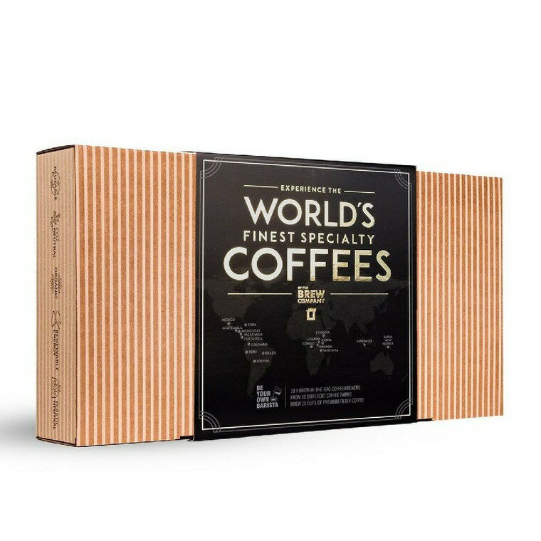 コーヒー THE BREW COMPANY COFFEE BREWER WORLD'S FINEST ギフトボックス 10個 / コーヒーブリューワー ブリューカンパニー スペシャルティコーヒー 内祝い お返し お祝い 結婚 引き出物 引出物 出産 ギフトセット 贈答品 父の日ギフト 母の日