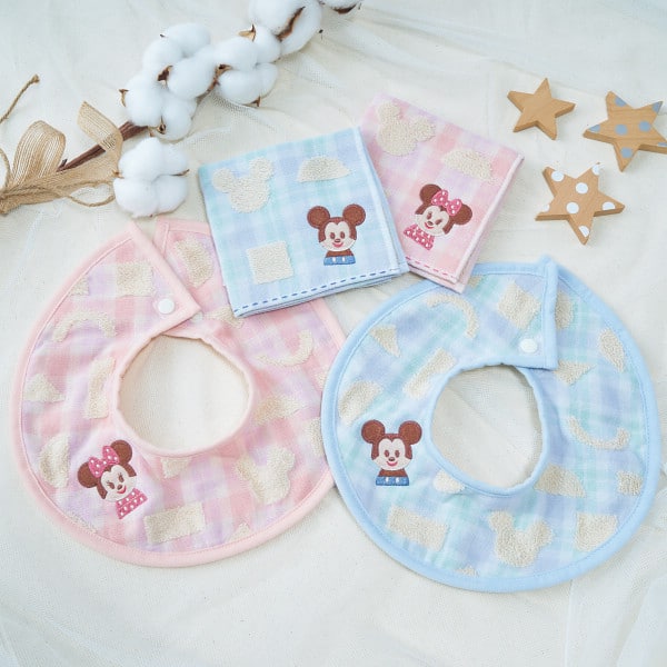 お歳暮 冬ギフト ディズニー ERABU スタイタオルハンカチセット かわいい ベビー お祝い 内祝い プレゼント 贈り物 出産祝い 出産内祝い お返し 結婚内...
