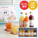 出産内祝い 名入れ ピーターラビット ジュース(6本)(PTO6) / 名入れギフト 名入 お名入れ 出産祝い お返し お礼 写真入り メッセージカード 贈答品 gws