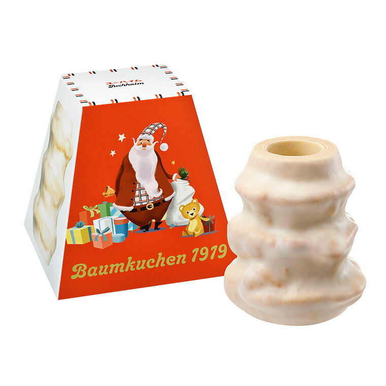 お歳暮 冬ギフト ユーハイム クリスマスバウムクーヘン1919 バームクーヘン 内祝い 洋菓子 焼き菓子 個包装 プレゼント ブランド 手土産 引越し 挨拶 出産 結婚 メッセージカード 誕生日 gws 食べ物 七五三内祝い ギフト