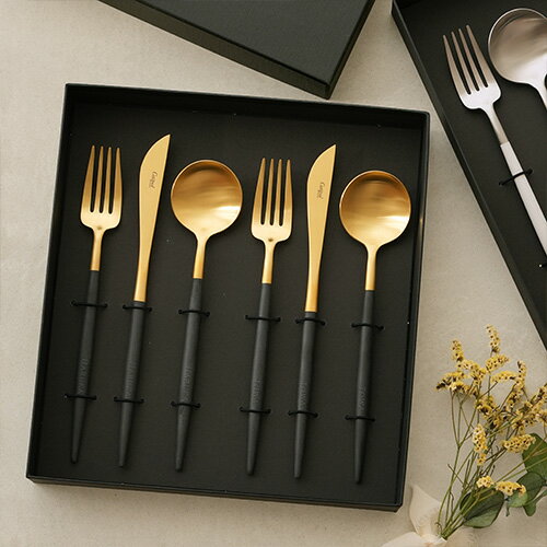 クチポール（Cutipol） GOA 4点セット・6点セット| 【正規取扱店】 Cutipol 結婚祝い 結婚記念日 カップル 新築祝い 誕生日 記念日 誕生祝い 名入れ 名前入り カトラリー スプーン フォーク プレゼント ギフト 贈り物 ギフトセット