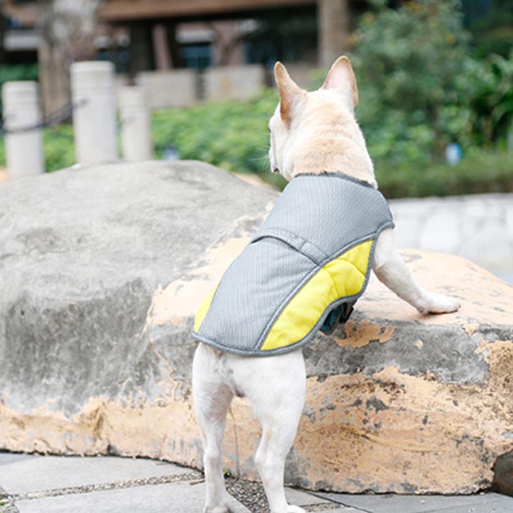 【XL-3XL】 冷感 犬服 大型犬 濡らして着せる 犬 服 クール ウェア 濡らす クールベスト ベスト タンクトップ 犬用 メッシュ 通気性 ひんやり 冷却 気化熱 夏服 ペットウェア 熱中症対策 暑さ対策 紫外線対策 UVケア 部屋着 散歩