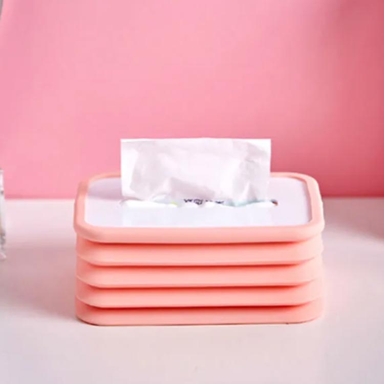 おしゃれ かわいい ボックス ティッシュカバー ティッシュボックスカバー 省スペース ティシュケース 持ち運び プレゼント シンプル カジュアル 撥水 折り畳み 折りたたみ 収納 ギフト 【送料無料】ティッシュケース [3]