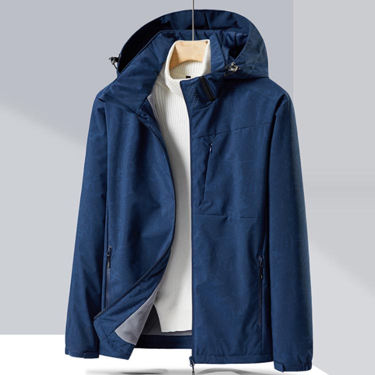 ウィンドブレーカー ジップアップ キャンプ レディース メンズ　機能アウトウェアジャケット　裏起毛　登山服　ジャケット　撥水パーカー　秋 アウター　防風　フード付き 冬 ブルゾン パーカー　軽量 防寒　透湿 保温 スノボ ウェア マウンテンパーカー bellezzavoce-10005450 ベレザヴォーチェ サンプル画像2
