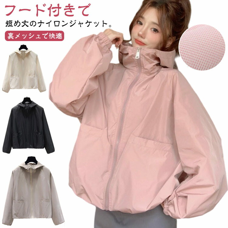 楽天市場】ウインドブレーカー（カラーベージュ）（レディース