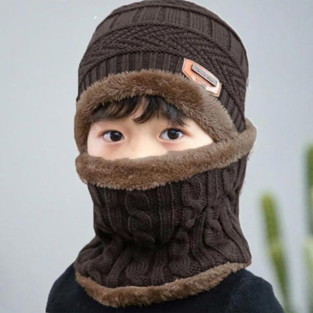 ネックウォーマー フード付 ロングタイプ フェイスマスク 風除け スキー 防風 防寒 裏ボア アウトドア 防寒 帽子 自転車 ニット キッズ マフラー スポーツ 防風 スキー 自転車 ウィンタースポーツ 子供