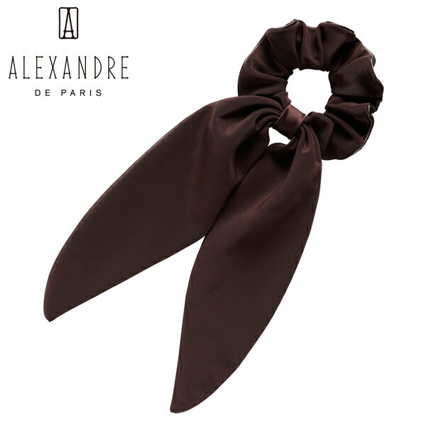 쥯ɥ ɥ ѥ 쥹 奷 ȱ ֥饦 ݡդ ե ALEXANDRE DE PARIS TIMELESS RIBON CHOUCHOU TCH-26T-A23 H-MARRON