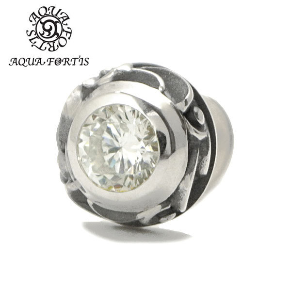 アクアシルバー アクアシルバー AQUA SILVER ピアス シルバー925製/ホワイトジルコニア アクアフォルティス AQUA FORTIS Magnificence Pierce FPP-006F/Z