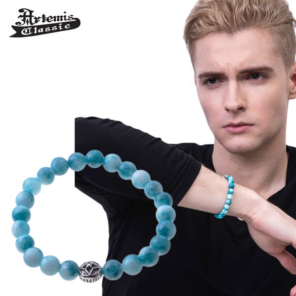 アルテミスクラシック Artemis Classic 海色水晶数珠ブレスレット8mm ACB0112【20th Anniversary Colle..