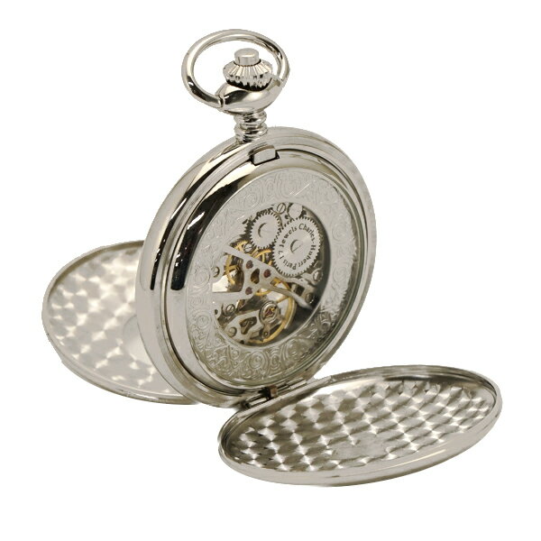 チャールズ ヒューバート CHARLES HUBERT 懐中時計 47mm ダブルデミハンターケース ポケットウォッチ 機械式 手巻き CHARLES-HUBERT チャールズヒューバート 3564【国内正規品】