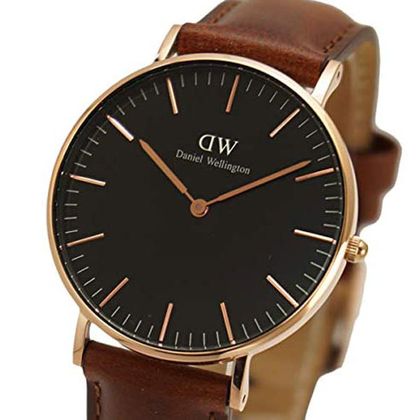 ダニエルウェリントン ペアウォッチ（2本セット） Daniel Wellington 腕時計 40mm ＆ 36mm クラシック・ブラック セントモーズ メンズ レディース DW00600124 DW00600136/DW00100124 DW00100136