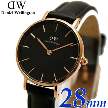 ダニエルウェリントン Daniel Wellington ペアウォッチ(2本セット)腕時計 クラシック ブラック シェフィールド 40mm & ペティット 28mm メンズ・レディース DW00600127 DW00600224 DW00100127 DW00100224
