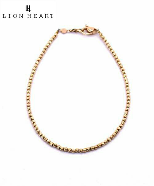 【10%OFFクーポン・ブラックフライデー】【クリーナープレゼント】ライオンハート LION HEART ハニーカットボールブレスレット ユニセックス 18cm...