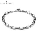【ポリッシュクロスプレゼント】ライオンハート LION HEART シルバーブレスレット シルバー925製 1BR0621SV【国内正規品】