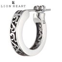 ライオンハート ピアス LION HEART CITYPOP クロッシング フープ　ピアス TYPE“J” シティポップ シルバー925 01EA0961SJ