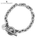 ライオンハート LION HEART ヴァリアスチェーンブレスレット/サージカルステンレス製 03BR0015SB【国内正規品】