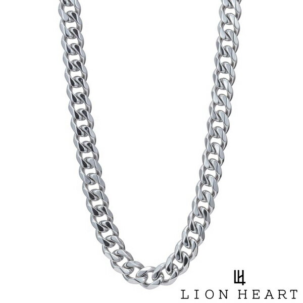 乐天商城 - ライオンハート LION HEARTチャンキーチェーンネックレス キヘイ（喜平） 50cm LH-1-エルエイチワンサージカルステンレス製 03NC021CSV【国内正規品】【クリーナープレゼント】