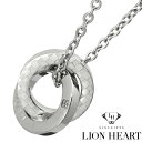 【クリーナープレゼント】 ライオンハート ネックレス ペンダント LION HEART メンズ ステンレス製 シルバーIP ライオンハート LION HEART 04N135SMS【国内正規品】