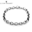 【ポリッシュクロスプレゼント】ライオンハート LION HEART ミディアムタテガミ ブレスレット HOWL ハウル シルバー925製 1BR080A0SV【...