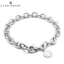 【ポリッシュクロスプレゼント】ライオンハート LION HEART ボリュームチェーンブレスレット LEO シルバー925製 1BR120B0SV【国内正規品】